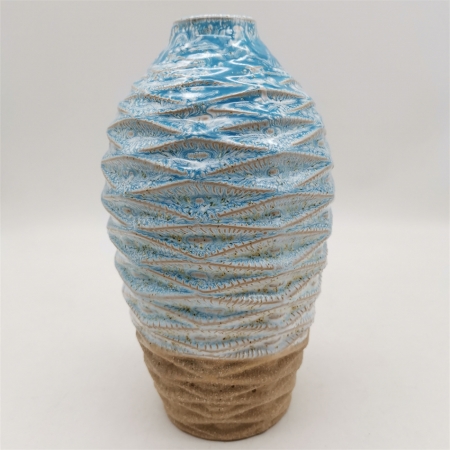 CERAMIC OCEAN DECORATION VASE